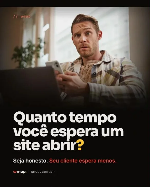 Quanto tempo você espera um site abrir?