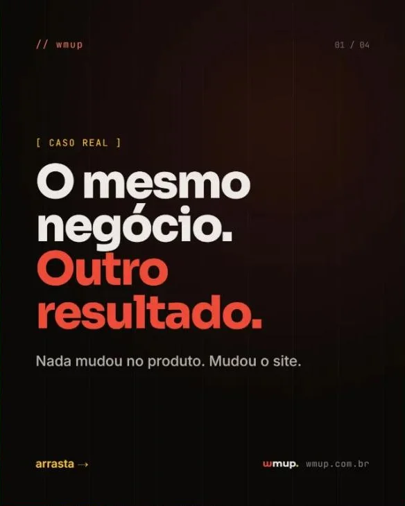 O mesmo negócio, outro resultado